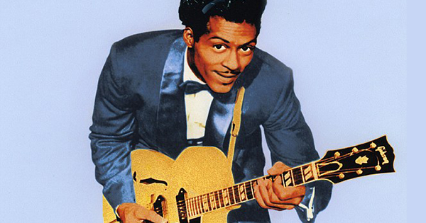 Chuck Berry, black inventor of rock n roll