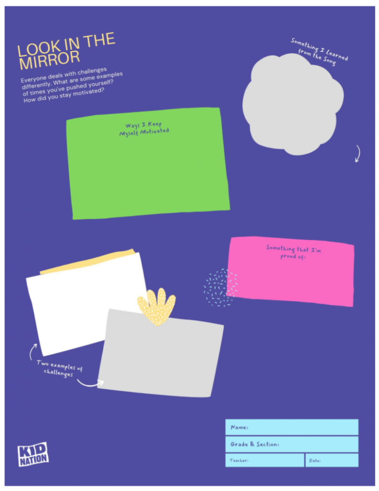 Look in the Mirror Lesson Plan KidNation