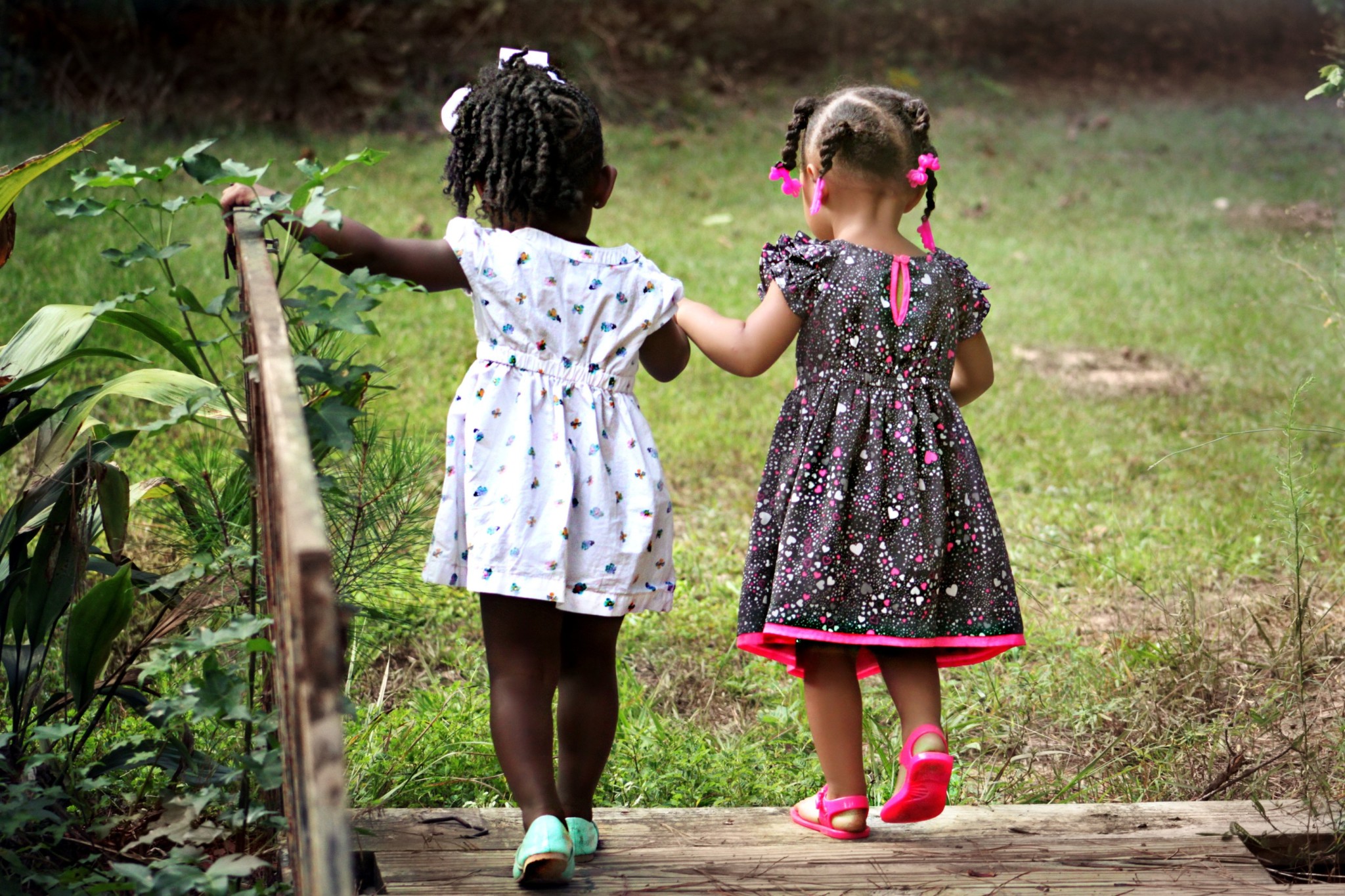 friendship of little girls