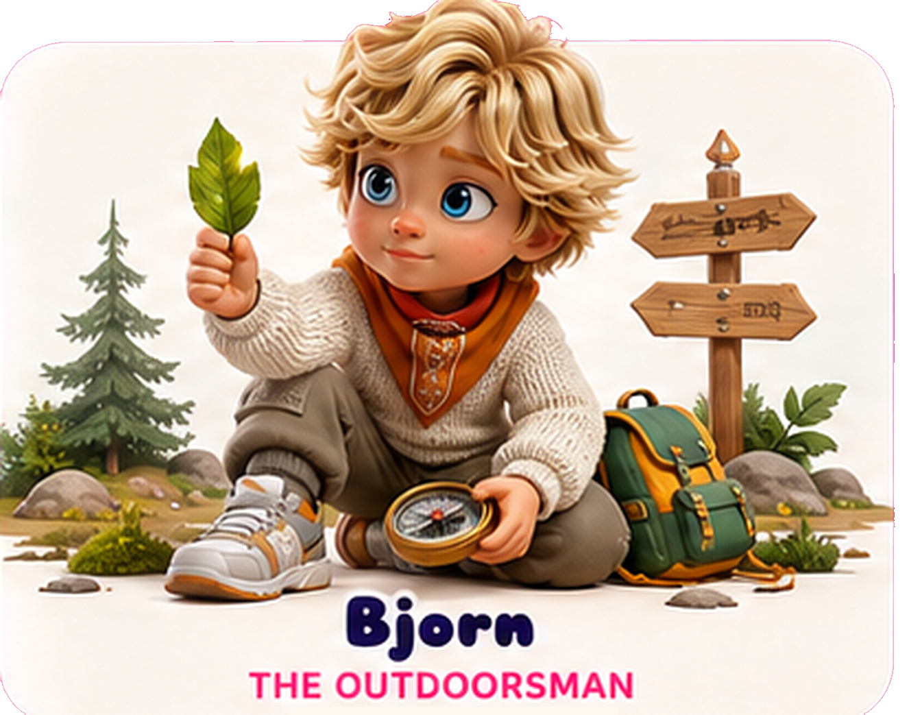 Bjorn, the outdoorsman