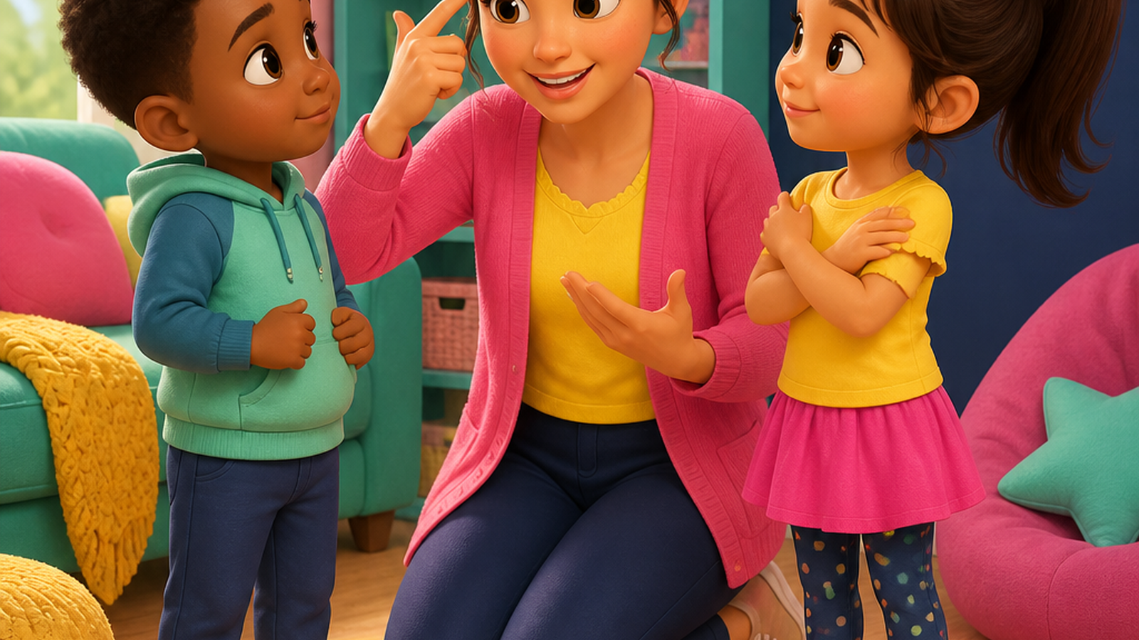 An Emotion Statue Guessing Game for Kids — positive result