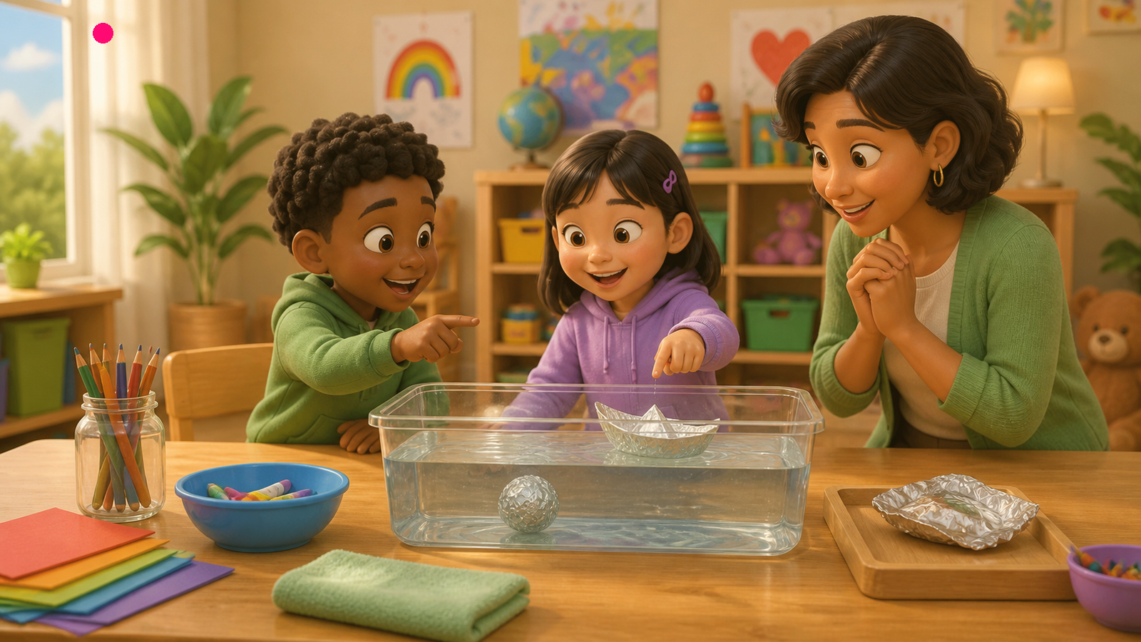 A Fill-and-Pour Estimation Activity for Kids — positive result