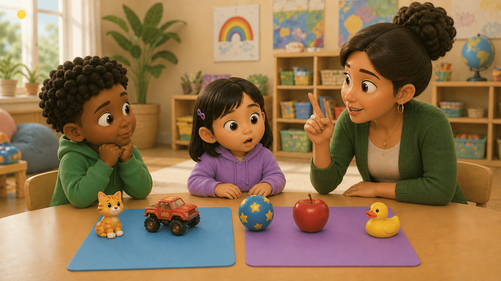 An Indoor Texture Hunt for Kids — activity introduction