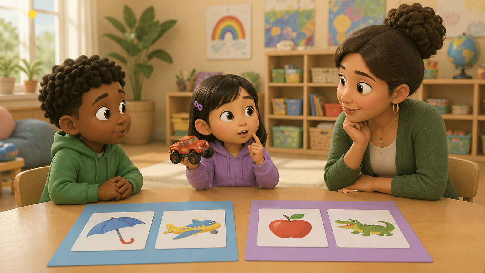 An Indoor Texture Hunt for Kids — guided practice