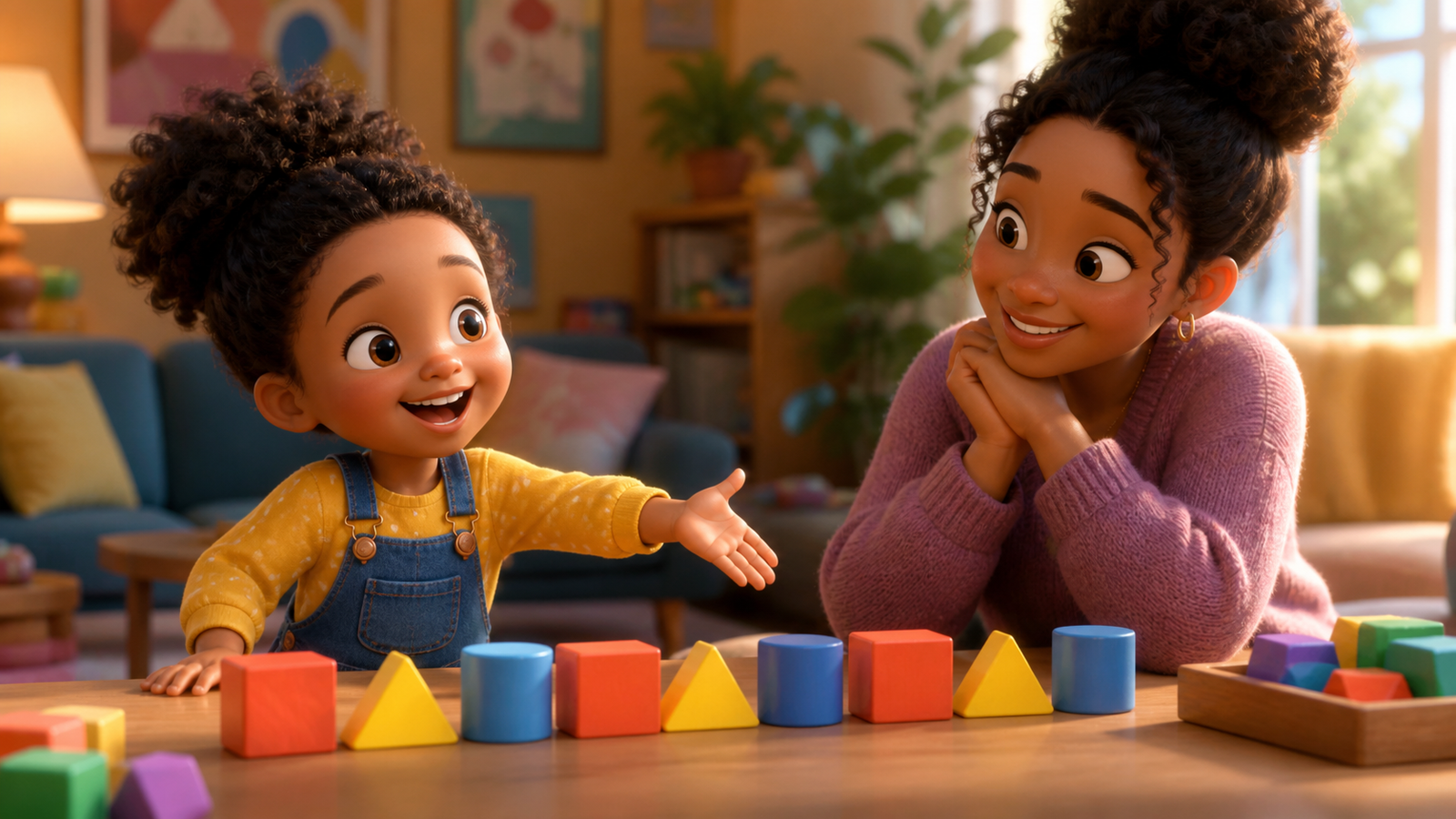 A Pattern-Copy Building Game for Kids — positive result