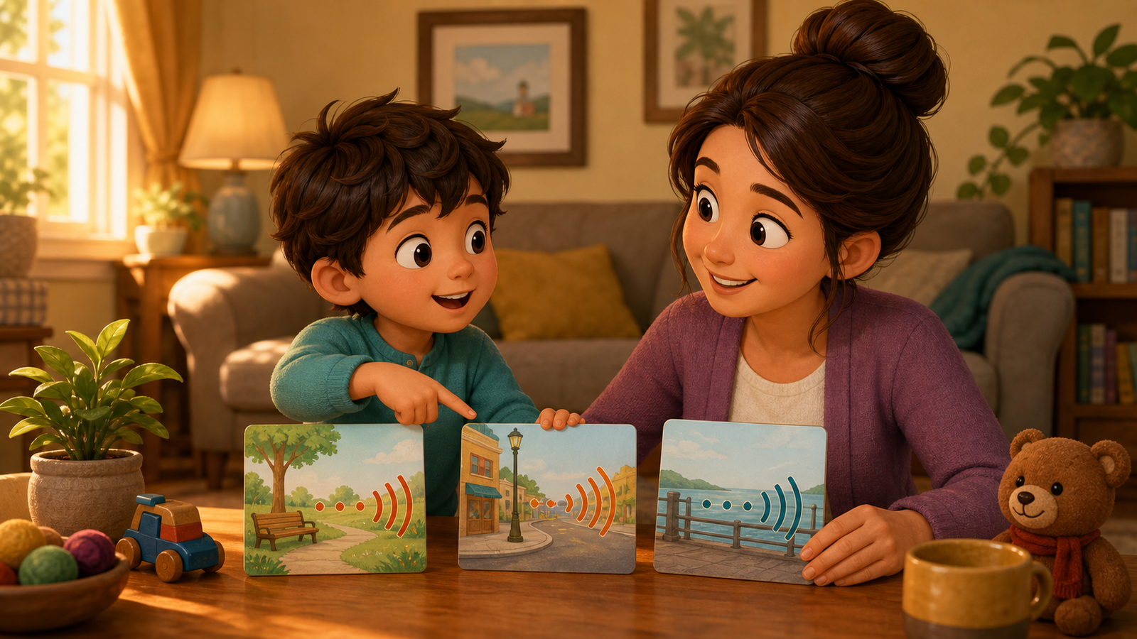 A Sound Map Listening Walk for Kids — positive result