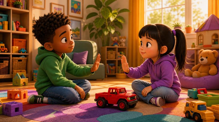 A Stop-and-Repair Friendship Routine for Kids — activity introduction