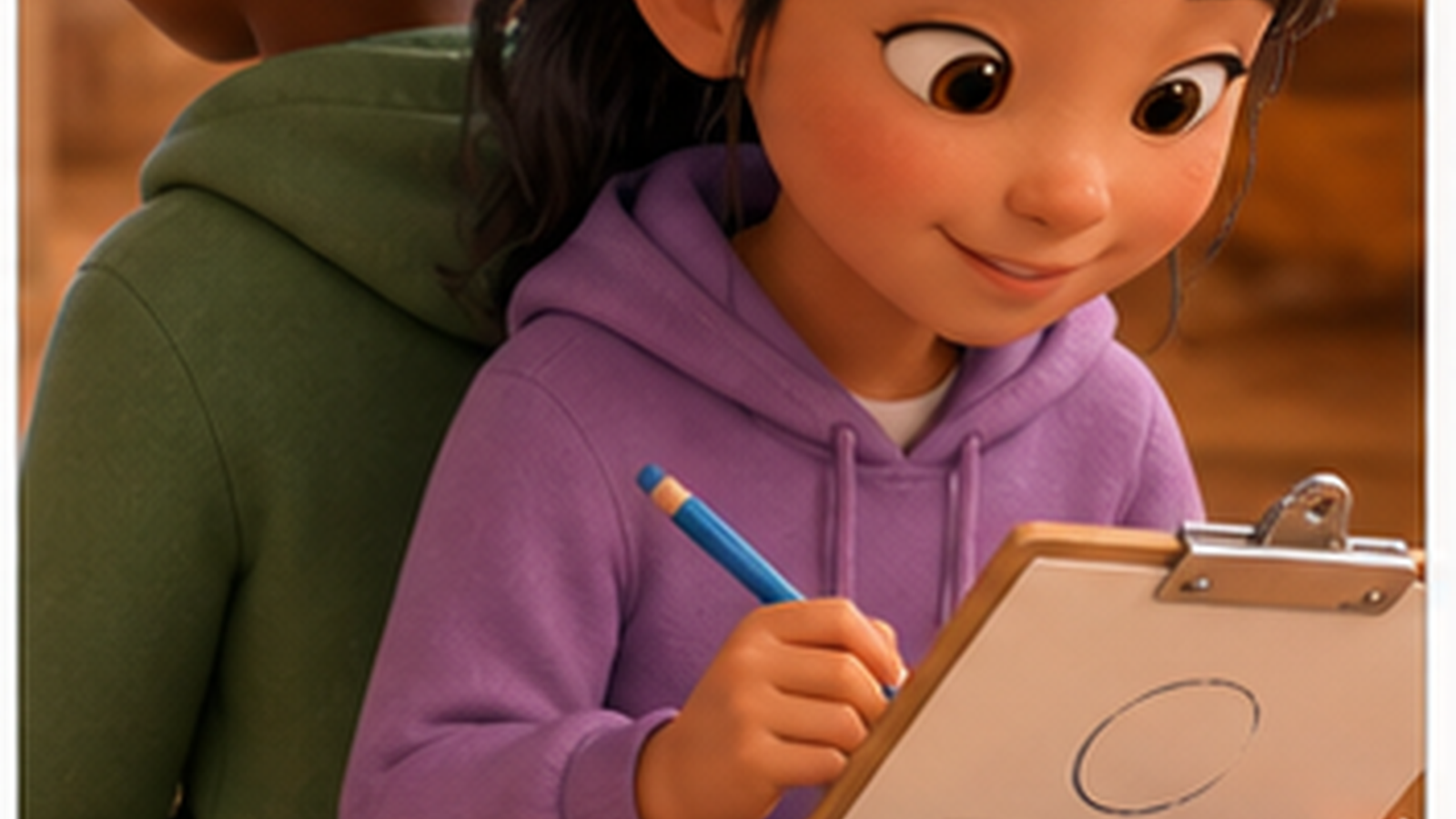 A Back-to-Back Drawing Directions Game for Kids — guided practice
