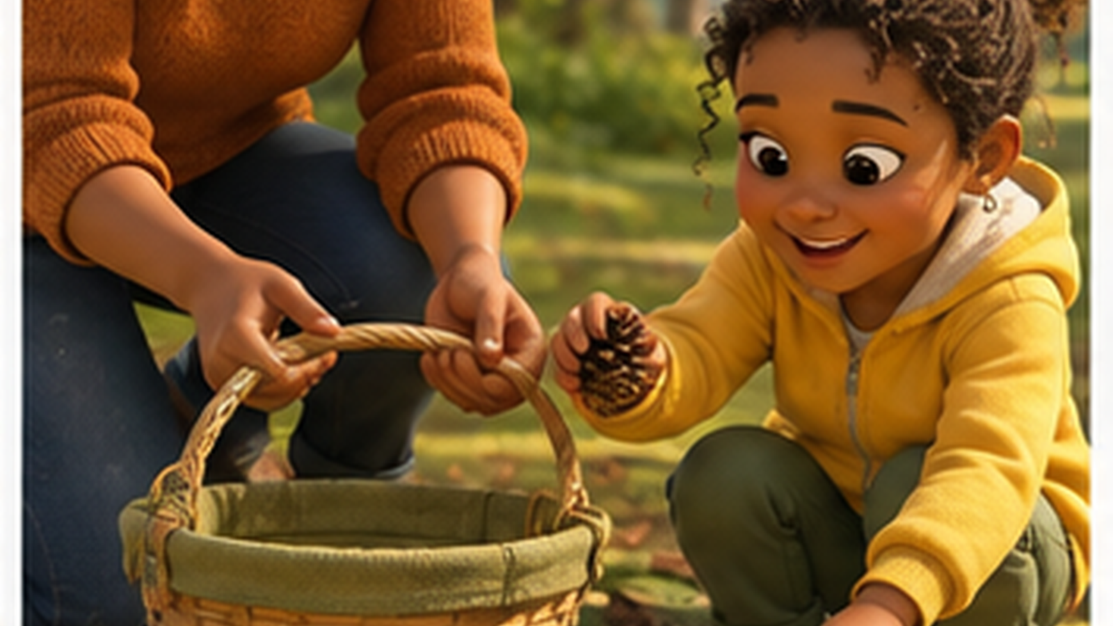A Respectful Nature Color Collection Walk for Kids — guided practice