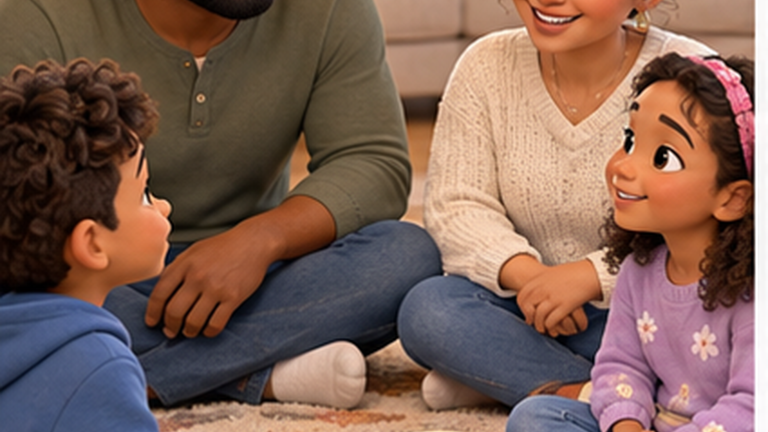 A Soft-Ball Question Circle for Families — activity introduction