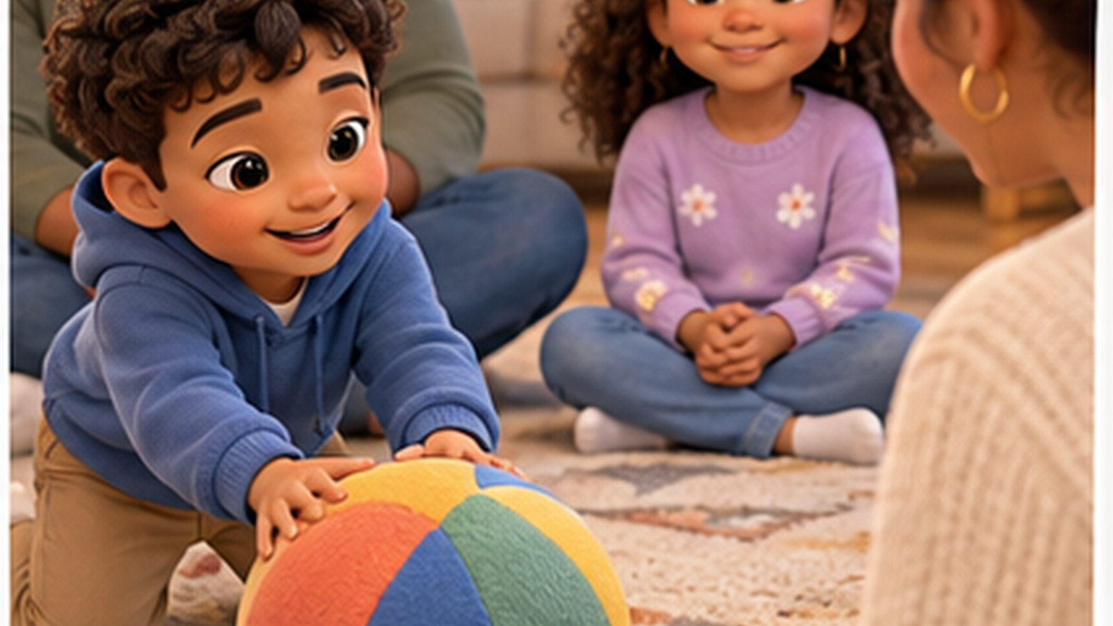 A Soft-Ball Question Circle for Families — guided practice