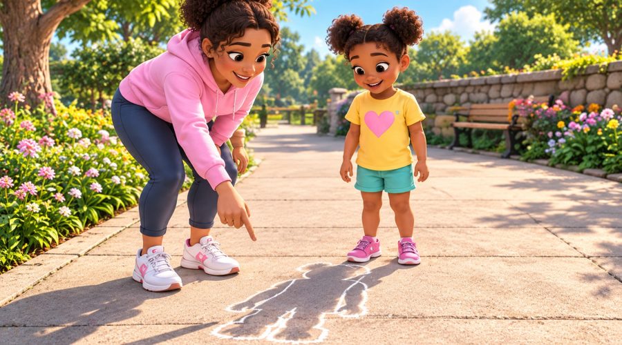 An Outdoor Shadow Change Watch for Kids — repaired activity introduction