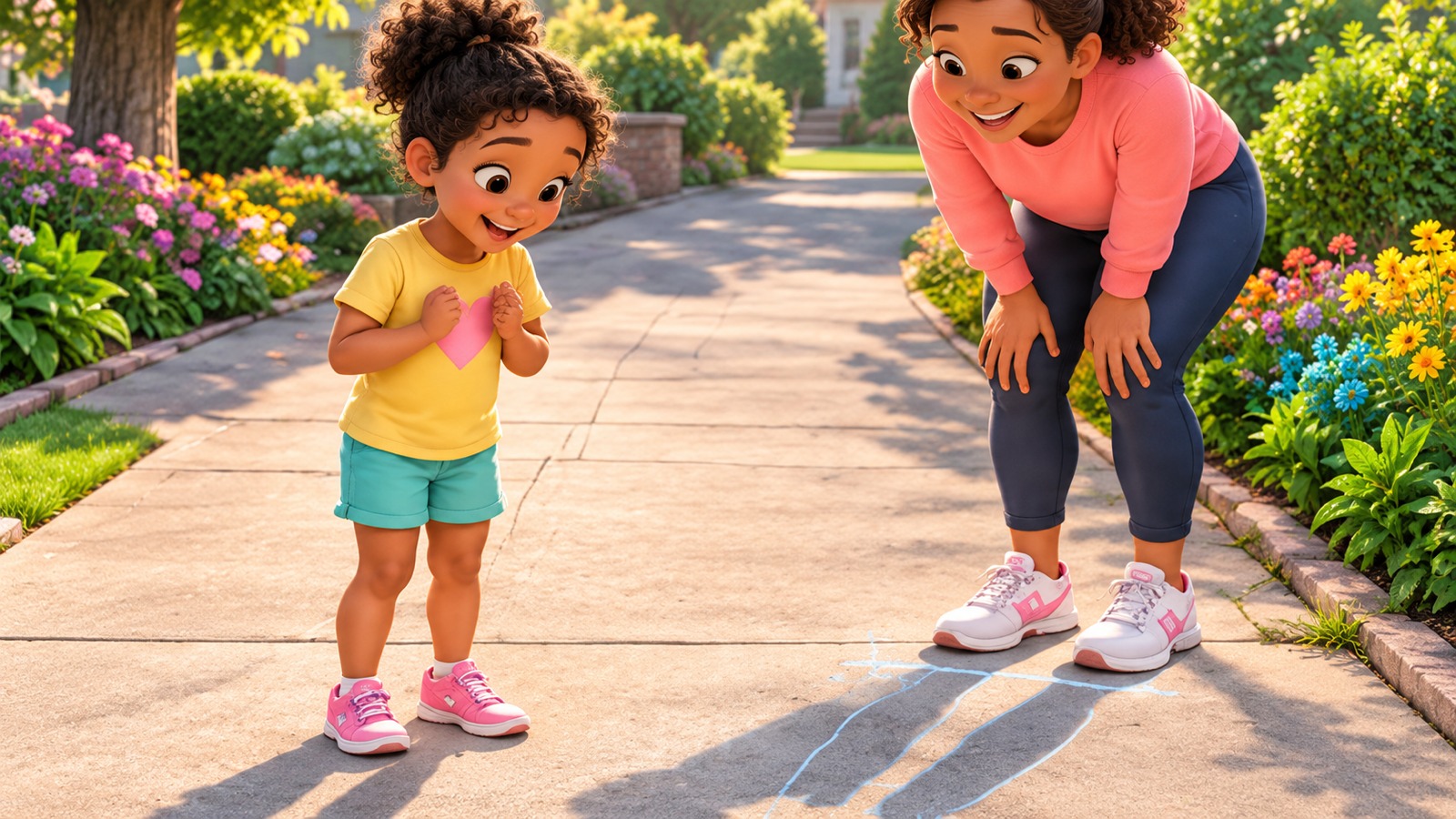 An Outdoor Shadow Change Watch for Kids — guided practice