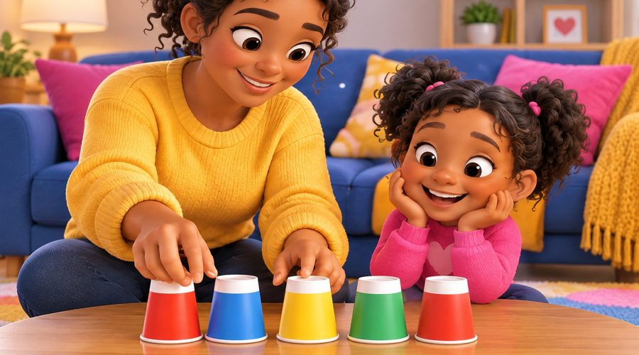 Paper Cup Pattern Building for Kids — repaired activity introduction